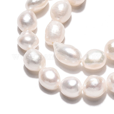 Нити из натурального культивированного пресноводного жемчуга PEAR-N028-06-1