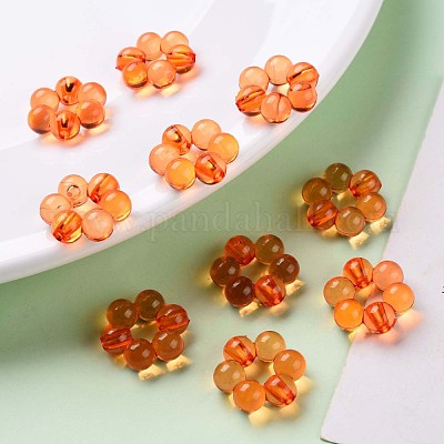 Прозрачные акриловые бусинки кадров&nbsp;TACR-S153-01A-84-1