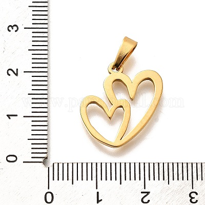 Подвески из нержавеющей стали 304 STAS-B079-02G-04-1