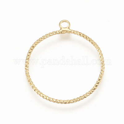 Латунные подвески&nbsp;KK-T020-61G-1