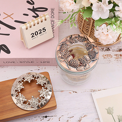 2 шт. 2-х стилистическая крышка из сплава FIND-GL0002-16-1