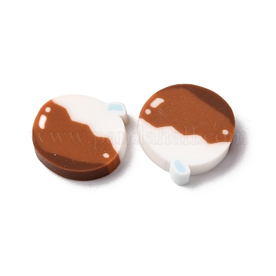 Кабошоны из полимерной глины ручной работы CLAY-B007-03H-1