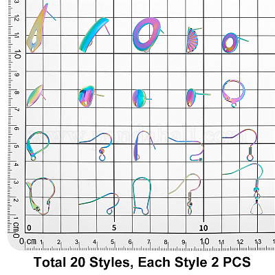 Набор для изготовления сережек своими руками STAS-PH0005-14-1