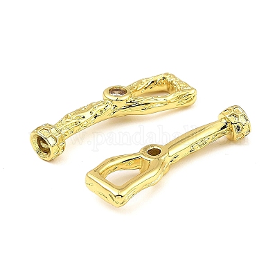 Латунная застежка-тоггл с цепочкой KK-K346-02G-1