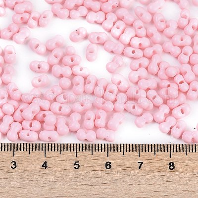 Выпечка краска стеклянные бусины SEED-K010-A17-1