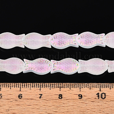 Матовые стеклянные бусины GLAA-T023-40C-09-1