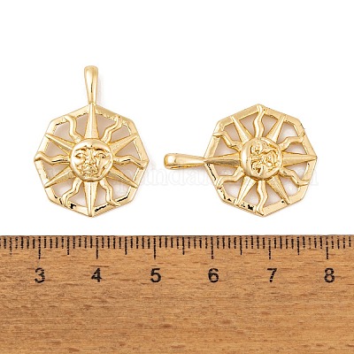 Латунные подвески&nbsp;KK-E108-42G-1