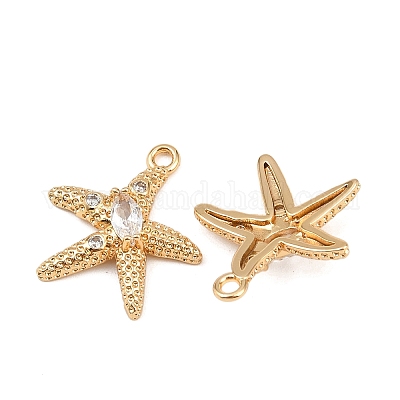 Латунные микро проложить кубического циркония подвески KK-K407-46B-G-1