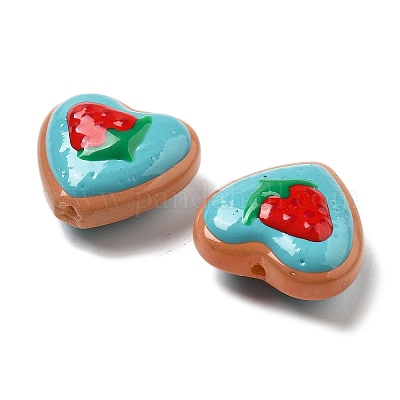 Бусины из стеклянной эмали LAMP-V001-06G-1