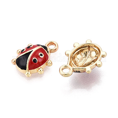 Подвески из эмали и сплава ENAM-N064-09KCG-1