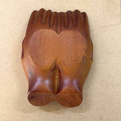 Деревянная тарелка для драгоценностей DJEW-NH0001-02-1