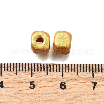 Спрей окрашены деревянные бусины WOOD-P021-01A-02-1