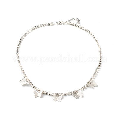 Ожерелья-бабочки NJEW-JN03510-01-1