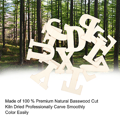 2 набор из 2 стилей китайской вишневой древесины с цифрой 0~9 и буквой a~z DIY-CN0001-23-1