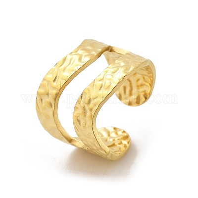 Кольца-манжеты из нержавеющей стали 304 RJEW-R014-02G-02-1