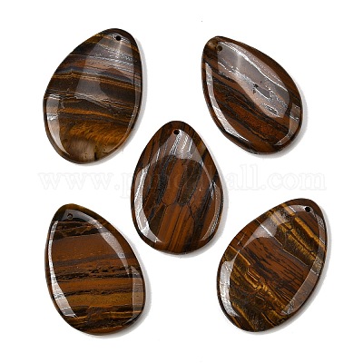 Натуральные большие подвески из тигрового железа&nbsp;G-F820-05A-11-1