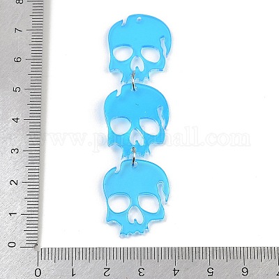 Большие подвески из прозрачного акрила на тему Хэллоуина FIND-I052-12P-1