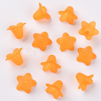 Прозрачные акриловые бусины PLF018-08-1