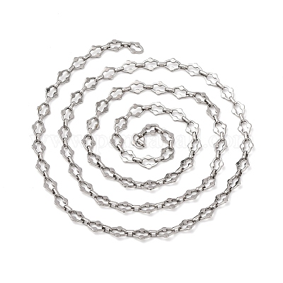 Овальные звенья цепи из нержавеющей стали 304 CHS-S012-20P-1
