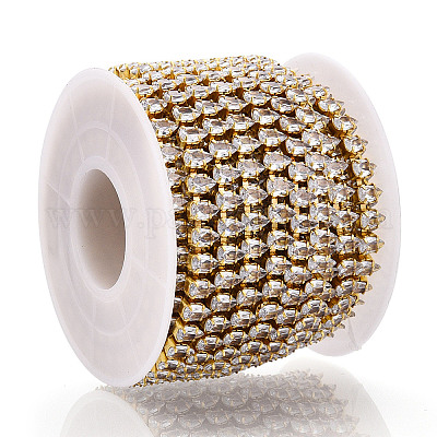 Каплевидные цепочки из страз с кубическим цирконием CHC-N020-05-1