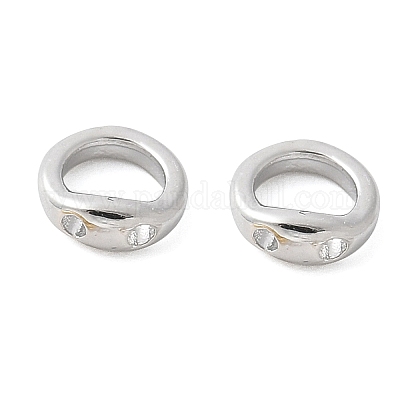 Латунные кольца-шармы-соединители KK-U056-55P-1