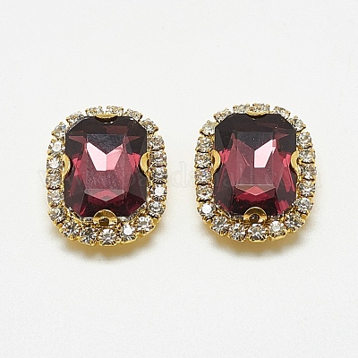 Шить на горный хрусталь RGLA-T125-18x25-18G-1