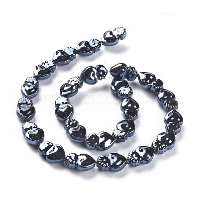 Гладкие фарфоровые бусины ручной работы PORC-M003-09F-1