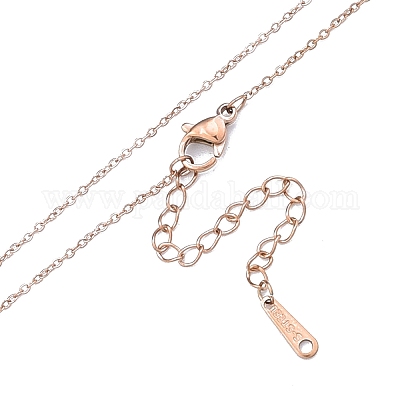 Ожерелье из цепей из нержавеющей стали 304 для мужчин и женщин NJEW-N050-A03-R12-1