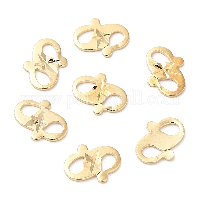 Стойки обшивки латунь s-крюк с застежками KK-M250-08G-1