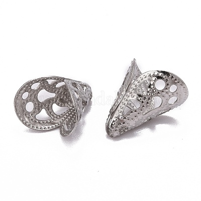 Не тускнеющие апетальные колпачки для бусин из хирургической нержавеющей стали 316&nbsp;LS-X-STAS-M257-02-1