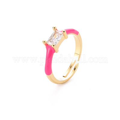 Манжеты из латуни с эмалью RJEW-T016-23A-NF-1