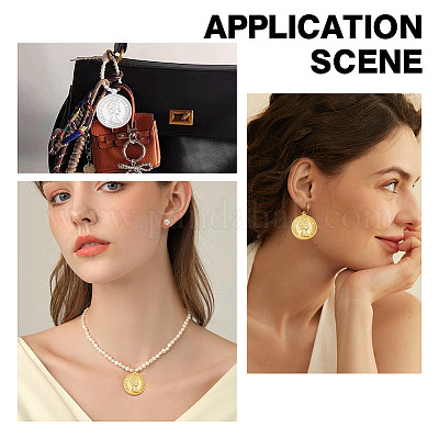 2 пакет 2 цвета железные подвески&nbsp;IFIN-AR0001-44-1