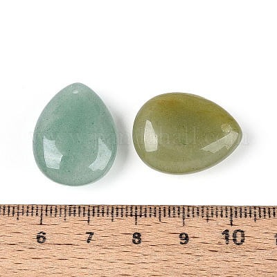 Естественный зеленый авантюрин подвески&nbsp;G-T143-18A-04-1