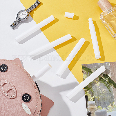 80 шт. пустой портативный пластиковый флакон для духов с распылителем с 2 шт. пластиковым насосом с 2 шт. мини-прозрачной пластиковой воронкой-бункером с 6 шт. одноразовыми пластиковыми капельницами AJEW-BC0007-50C-1