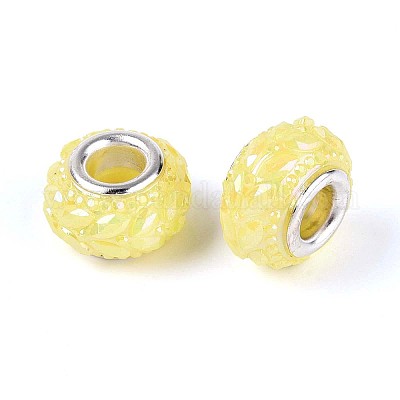 Непрозрачная смола европейский бисер RESI-T057-29L-1