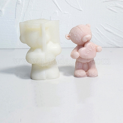 Силиконовые Молды для медвежьих свечей DIY-L072-009C-1