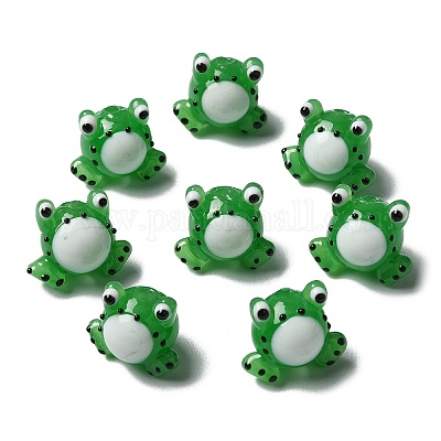 10шт ручной работы бусины лэмпворк LAMP-CJ0002-39-1