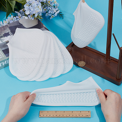 Силиконовые бесшумные нескользящие бахилы&nbsp;AJEW-WH0348-952A-1