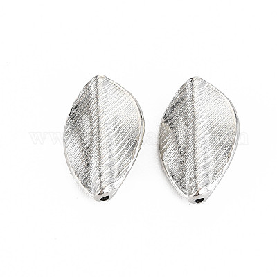 Сплавочные овальные бусины тибетского стиля  TIBEB-N005-043-1