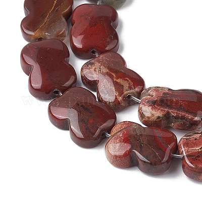 Натуральная красная радуга бусины из яшмы G-K359-D06-01-1