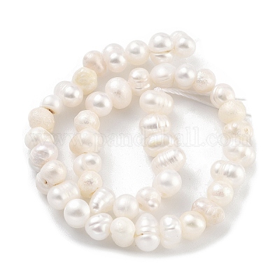 Нити из натурального культивированного пресноводного жемчуга PEAR-C003-08B-1