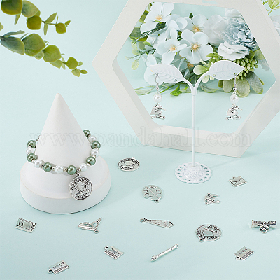 60 шт. 10 подвески из сплава в тибетском стиле FIND-SC0005-99-1