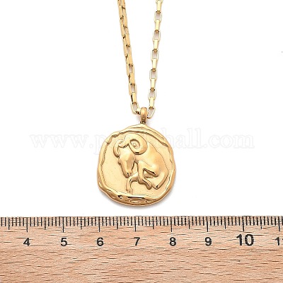 Ожерелья с подвесками в виде созвездий из нержавеющей стали 304 NJEW-K392-01G-01-1