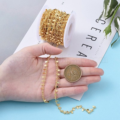 Латунные цепочки ручной работы CHC-E020-05G-1