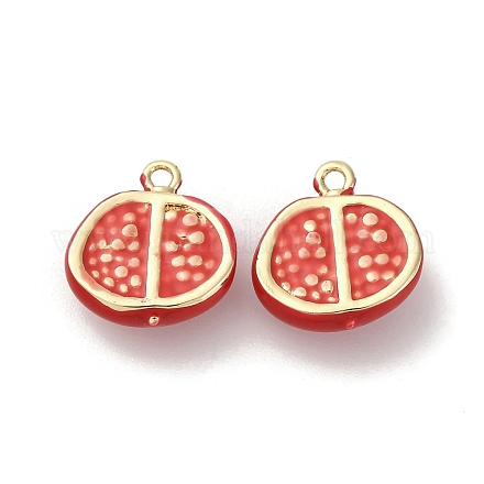 Латунь эмаль подвески KK-F903-01D-G-1