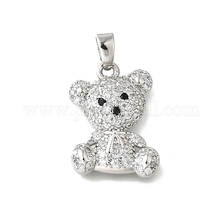 Латунные микро проложить кубического циркония подвески KK-Z102-19P-1