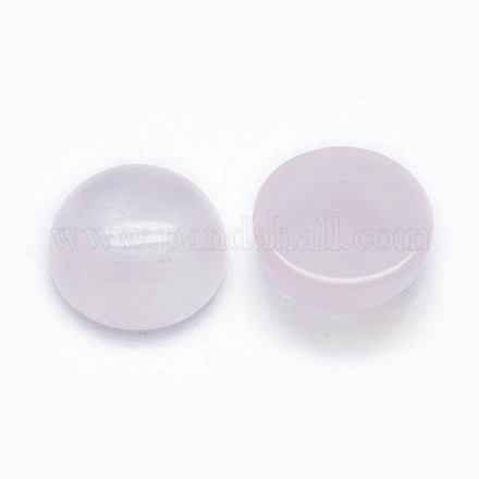 Природного розового кварца кабошонов G-P393-R20-10mm-1