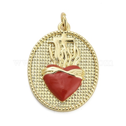 Латунь эмаль подвески KK-H527-01C-G01-1