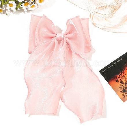 Тканевые длинные банты для волос заколки PW-WG6129B-05-1