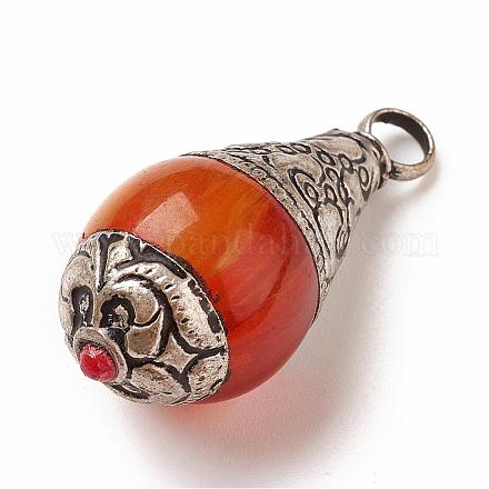 Подвески тибетского стиля TIBEB-P001-01M-1